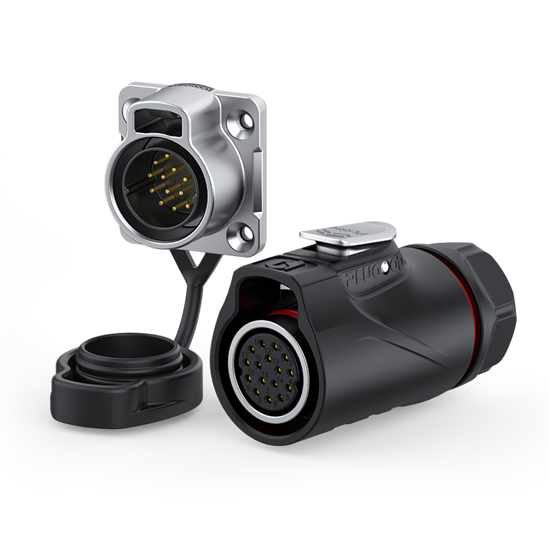 PLUGOOD PLG20 16Pin Set 5A Reverse Mount Semi-metal Soldering Type