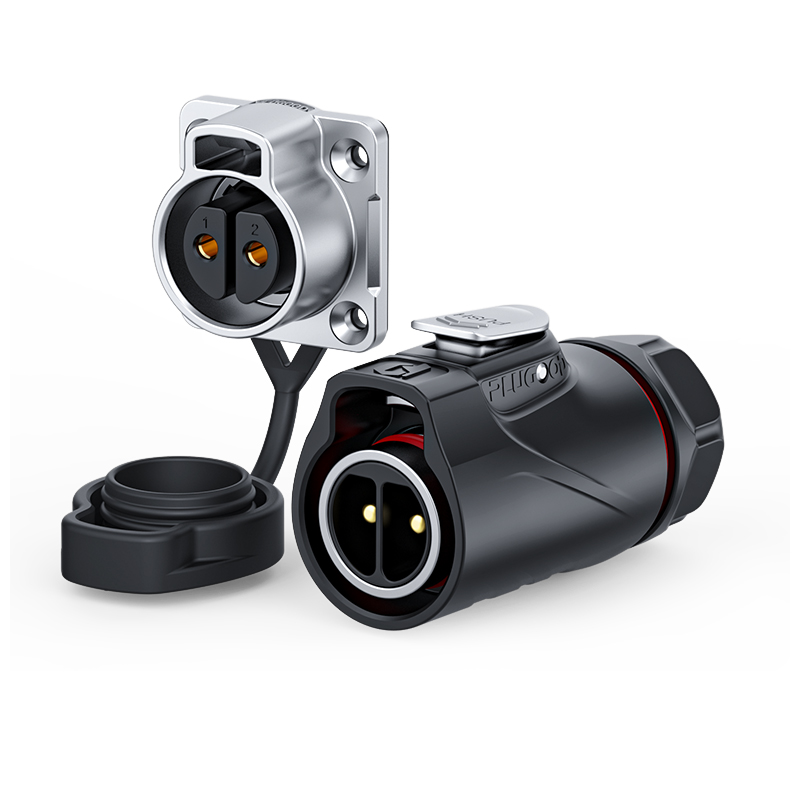 PLUGOOD PLG20 2Pin Set 30A Nomal Mount Semi-metal Soldering Type