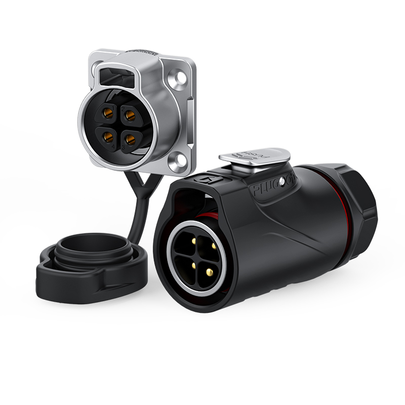 PLUGOOD PLG20 4Pin Set 20A Nomal Mount Semi-metal Soldering Type