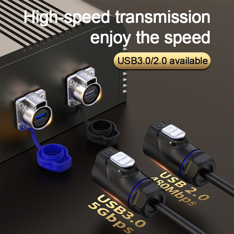 PLUGOOD PLG20 USB3.0 5Gbps Combo Set  With 1 Meter Cable