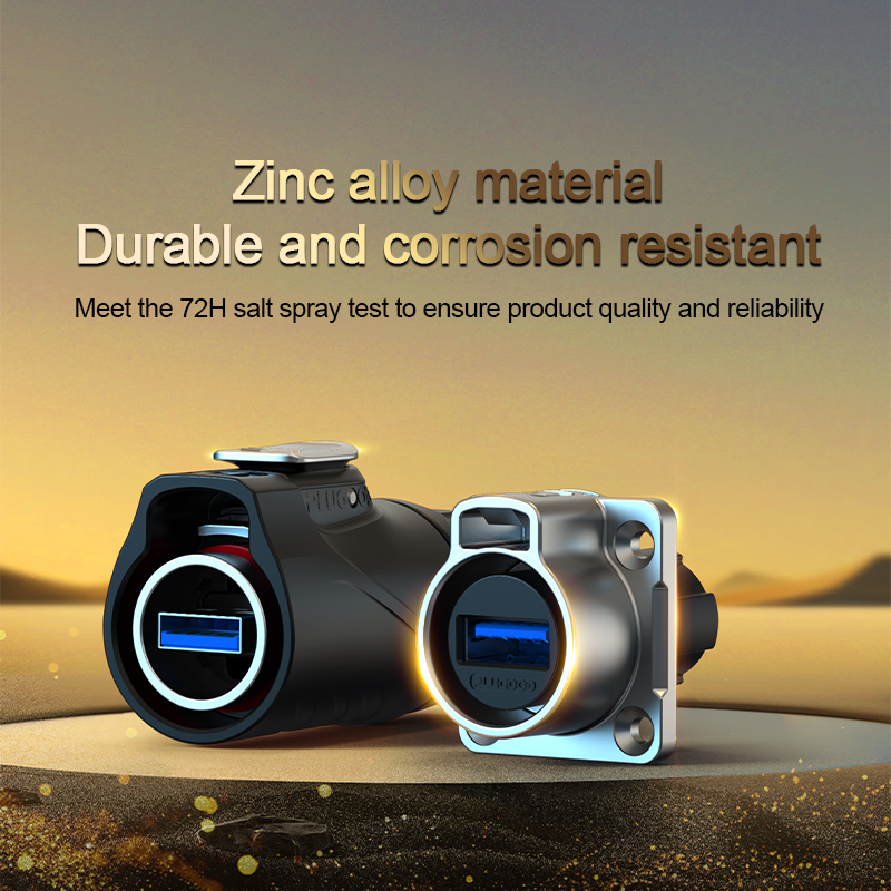 PLUGOOD PLG20 USB3.0 5Gbps Combo Set  With 1 Meter Cable